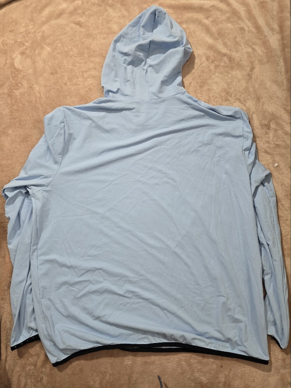 Greyson Golf Colorado Lightweight Hoodie Wolf Pull over Wolf Blue Size XXL - Picture 6 of 6